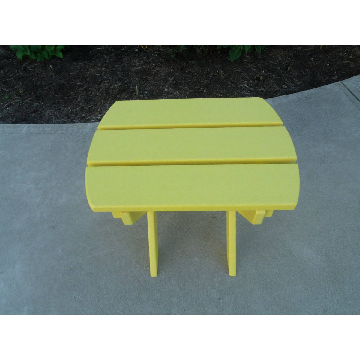 Walnut Poly Lumber Folding End Table X2860