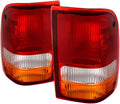 Red Tail Lights Pack of 2 for Ford Ranger T743