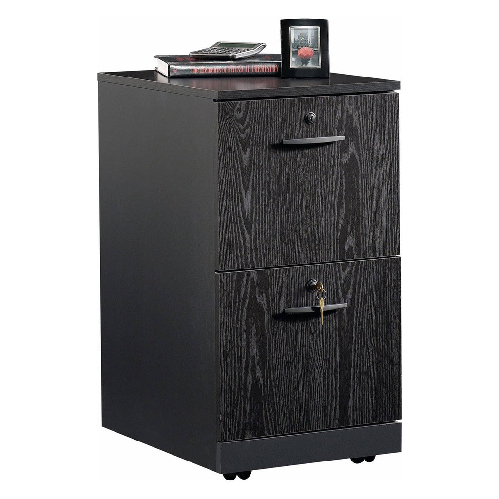 2-Drawer Pedestal in Bourbon Oak J565878