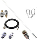 8dBi Fiber-Glass Omnidirectional Antenna with 5foot SLMR-400 Wire V264