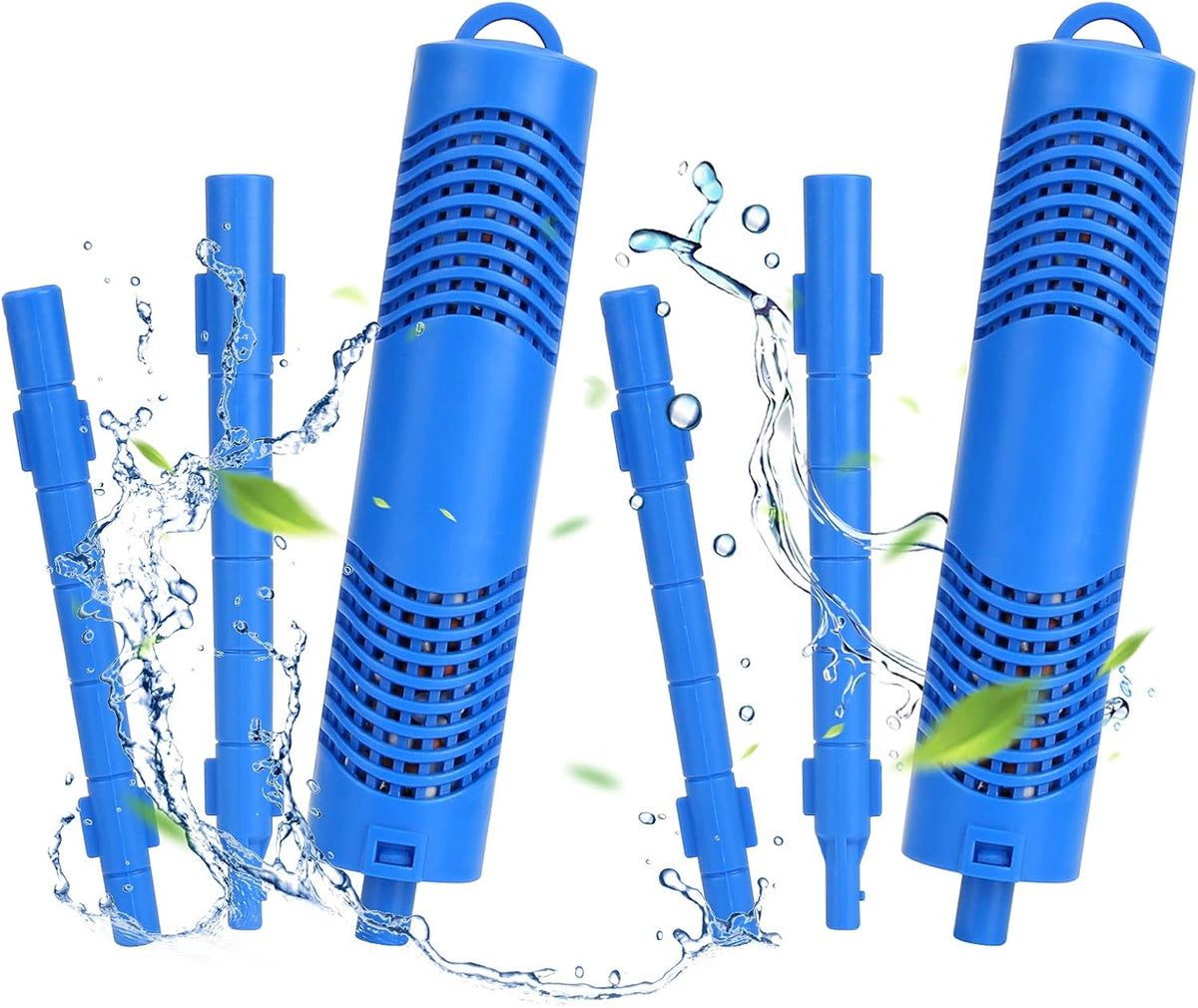 Spa Mineral Stick 2 Pack Hot Tub Filter Universal for Spas Swimming Pool Fish Pond (Blue) T426