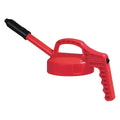 Red HDPE Stretch Spout Lid U918143