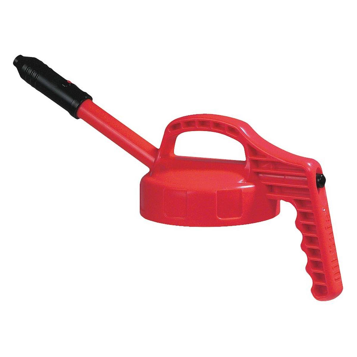 Red HDPE Stretch Spout Lid U918143