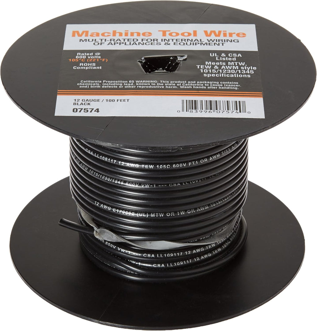 12 Gauge x 100' Single Conductor Wire Pack of 2 O7611