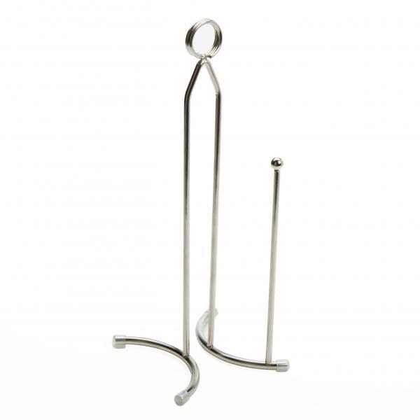Stainless Steel Paper Towel Holder with Card Holder E10856