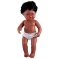 15" African Boy Baby Doll with Anatomically Correct Features A8666