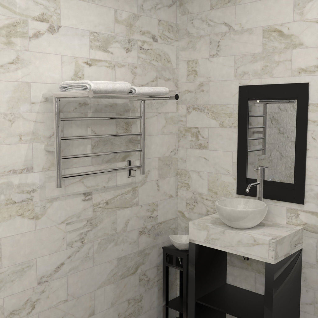 Brushed Towel Warmer Shelf B2696