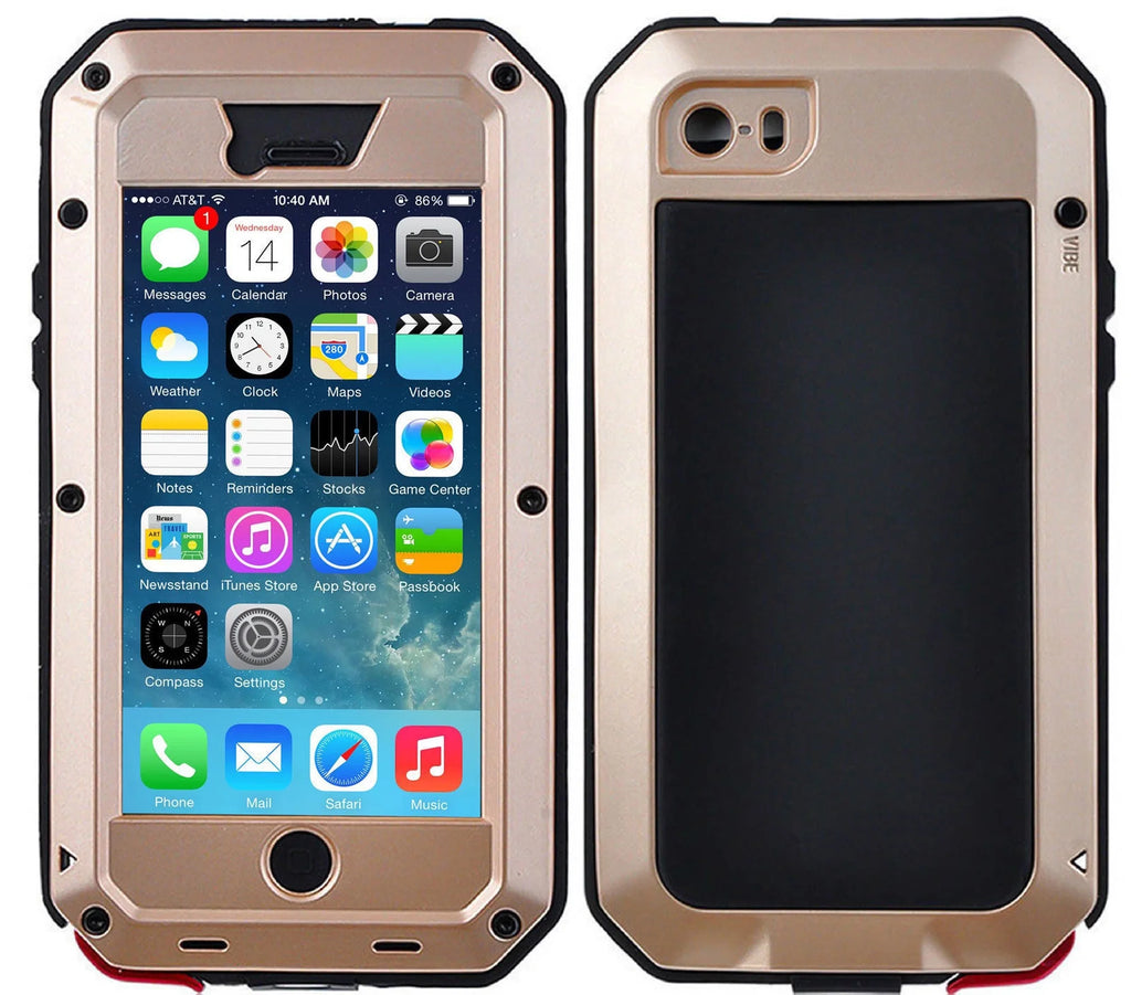 Heavy Duty Shockproof Aluminum Metal Case for iPhone 6 Plus W66331