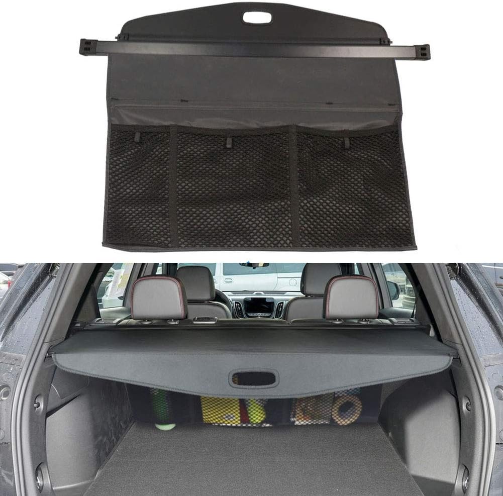 Black Retractable Trunk Shade B153