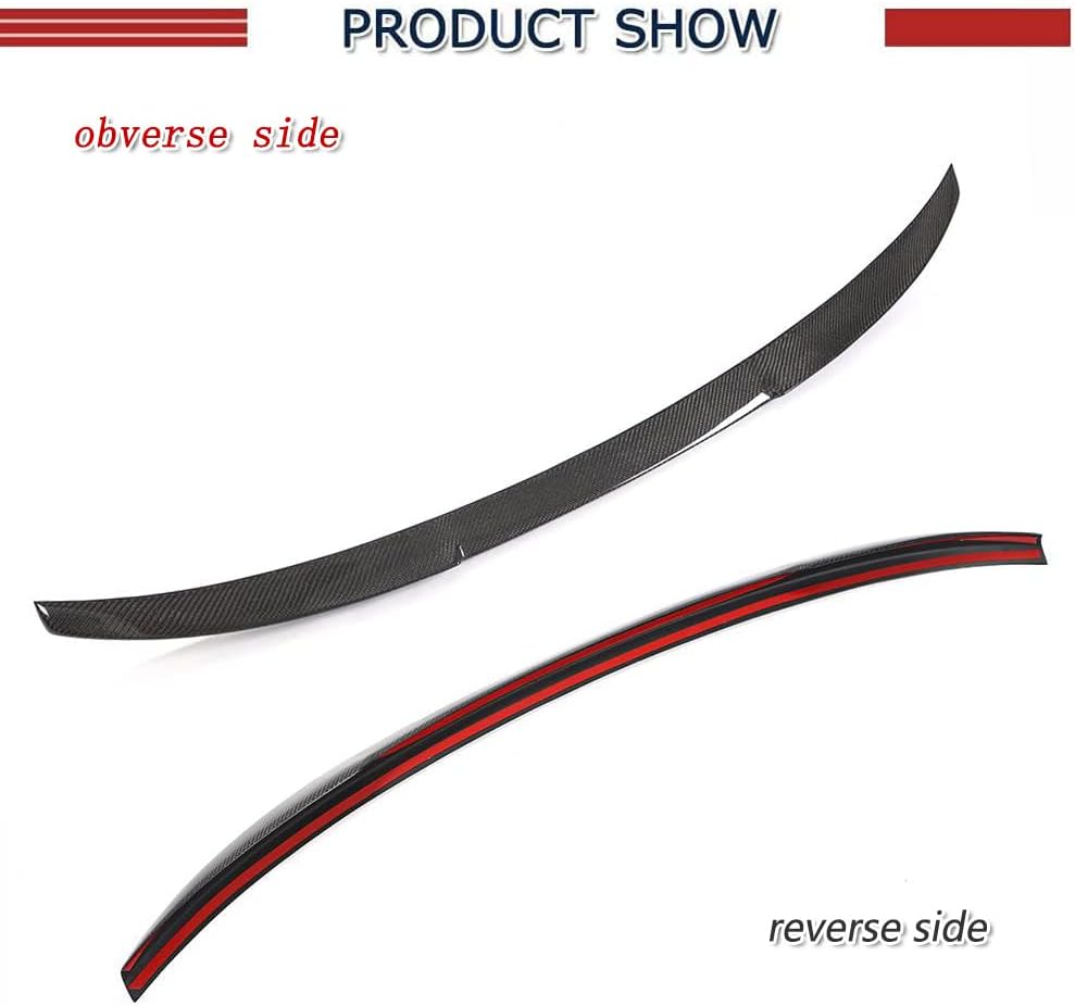 Carbon Fiber Trunk Spoiler for Audi A3 8V Sedan 2014-2020 P209993