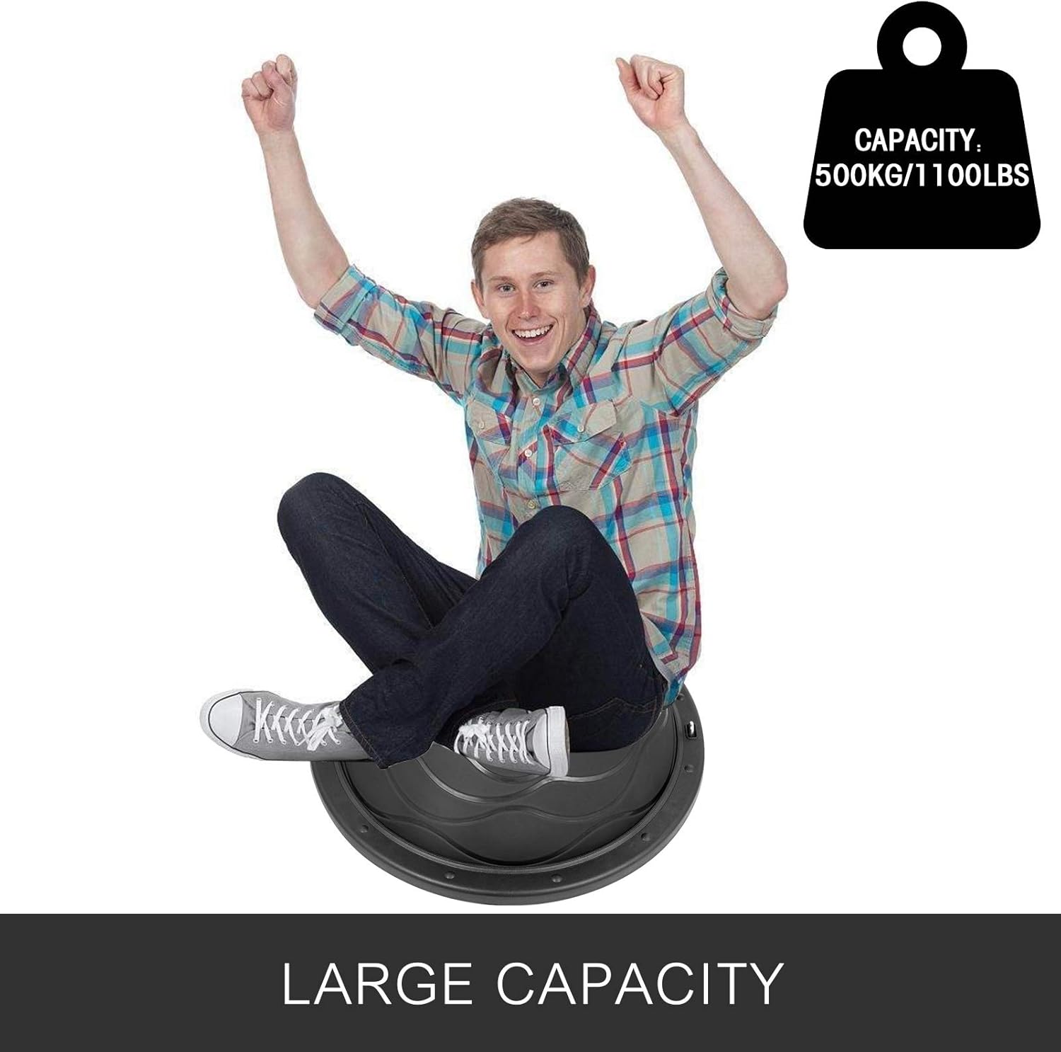 Black Balance Trainer with Pump B614464