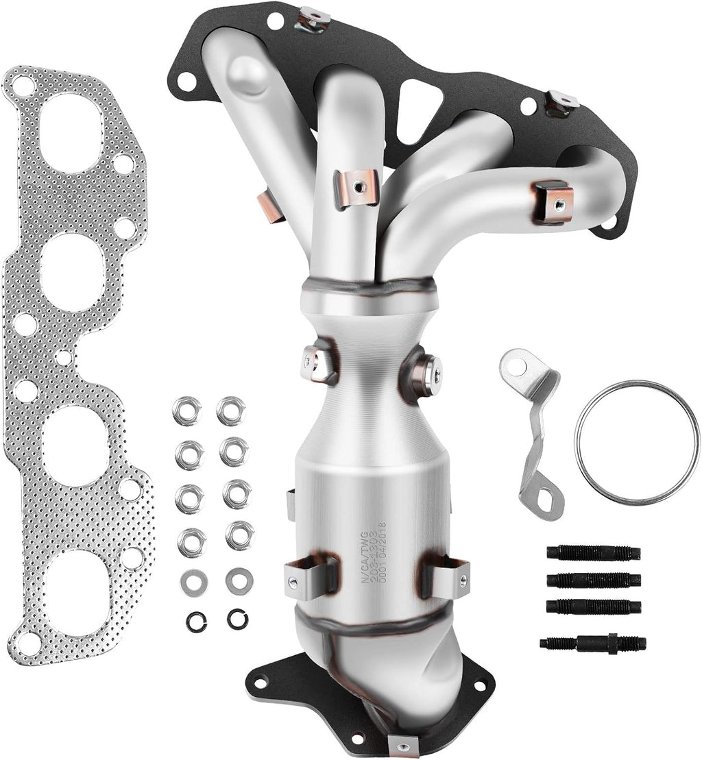 Catalytic Converter Compatible with 2007-2013 Nissan Altima 2.5L Direct-Fit Stainless Steel N451