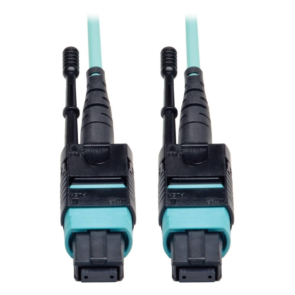Aqua OM3 Fiber Optic Patch Cable 6 ft O312