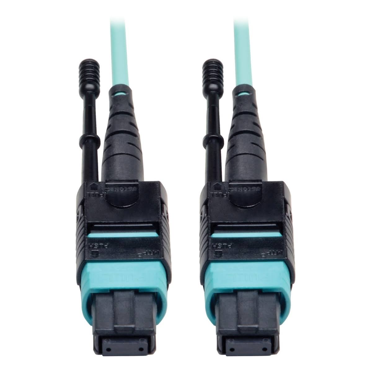 Aqua OM3 Fiber Optic Patch Cable 6 ft O312