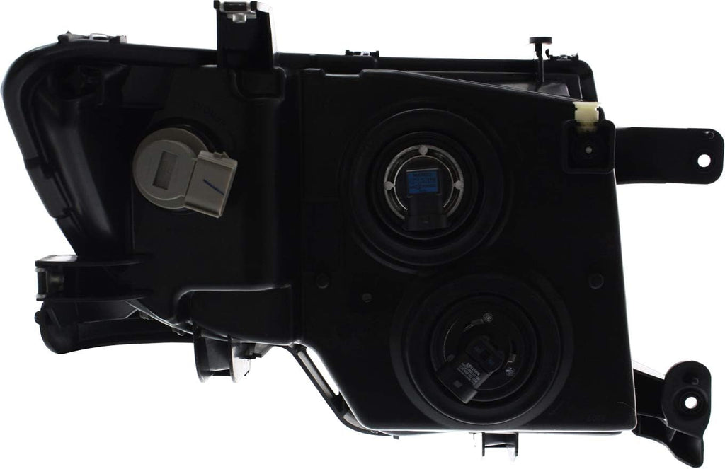 Headlight Assembly Compatible with 2007-2010 Ford Edge Halogen Chrome Driver Side N6208