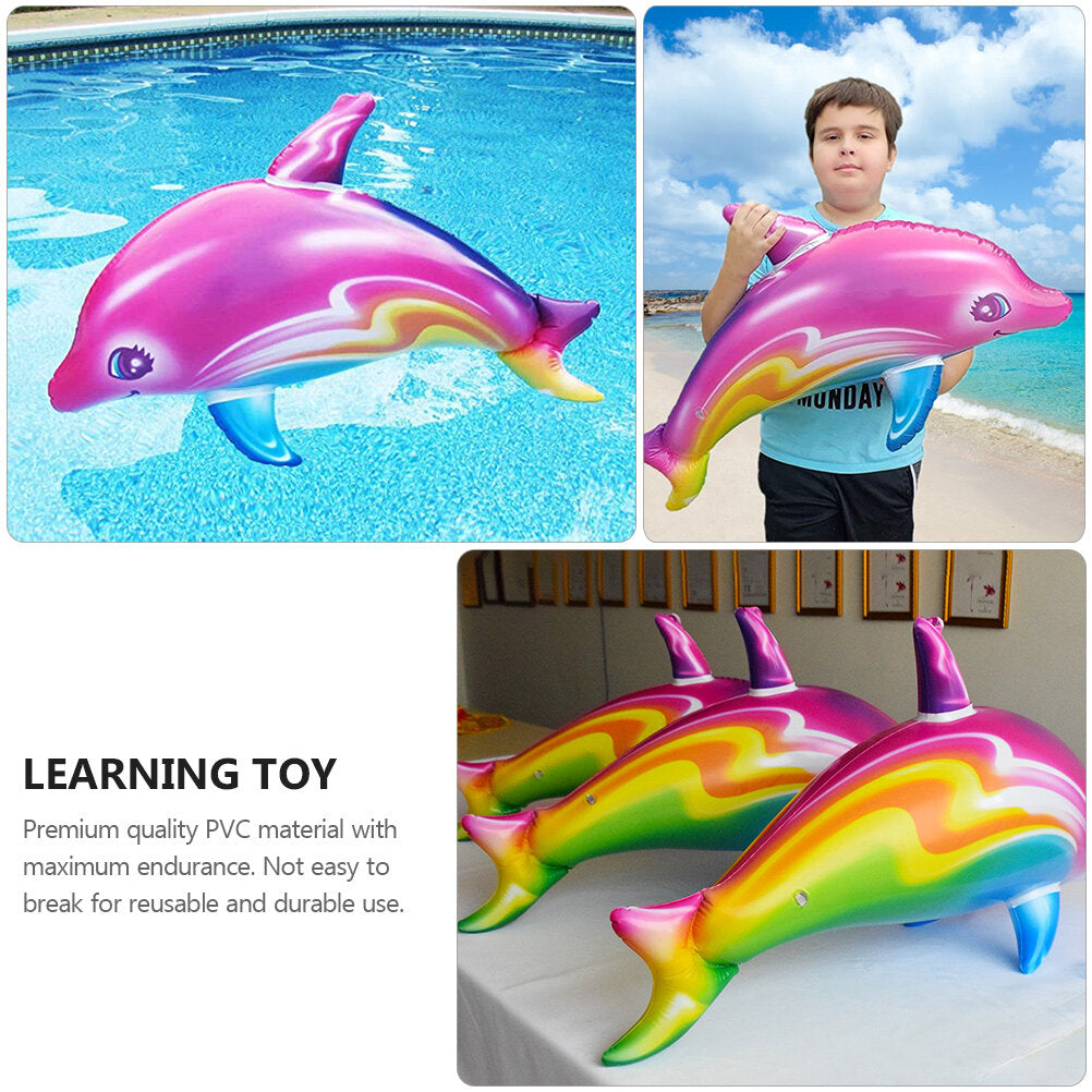 2pcs Big Inflatable Dolphin Toys P961690