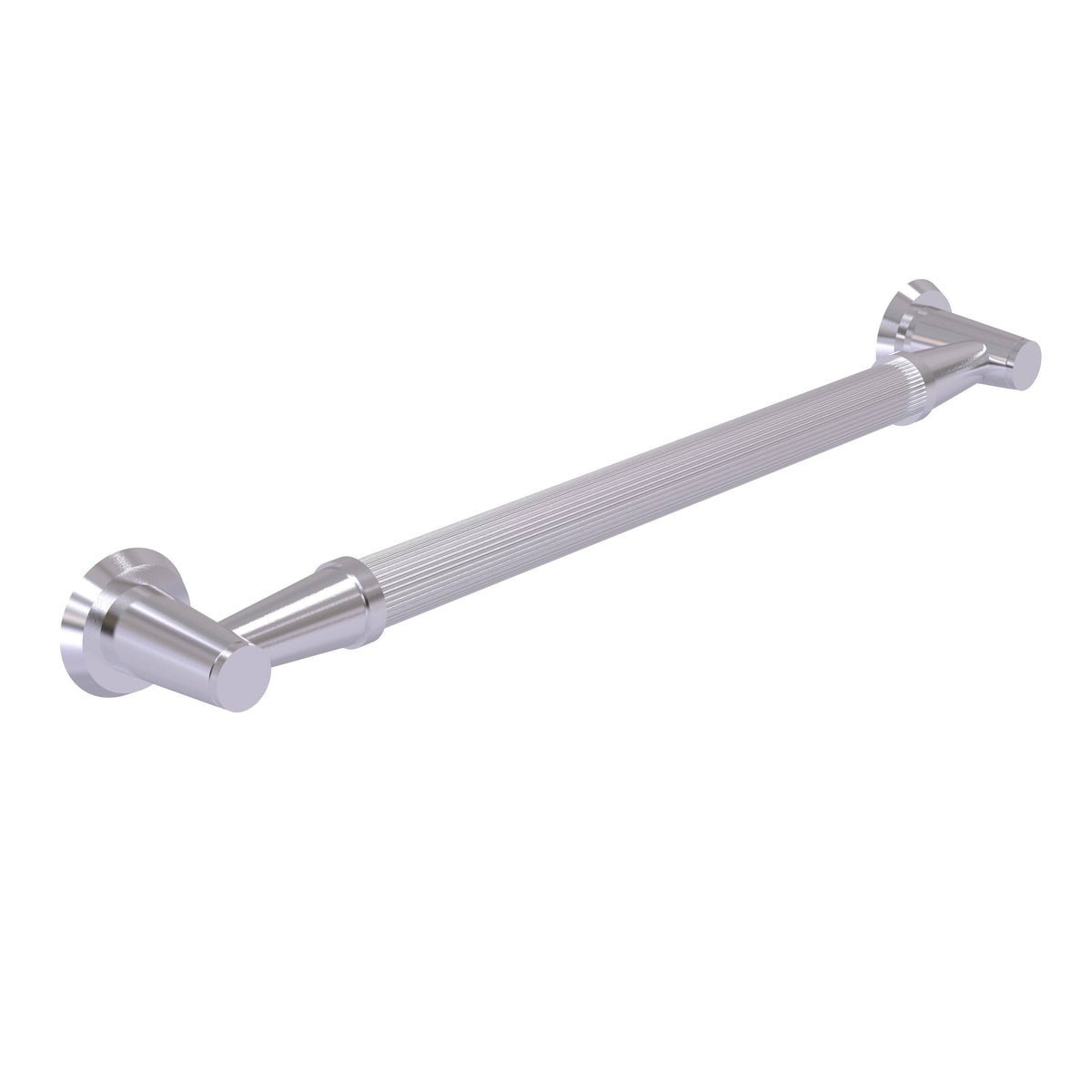 36 inch Satin Chrome Reeded Grab Bar S985
