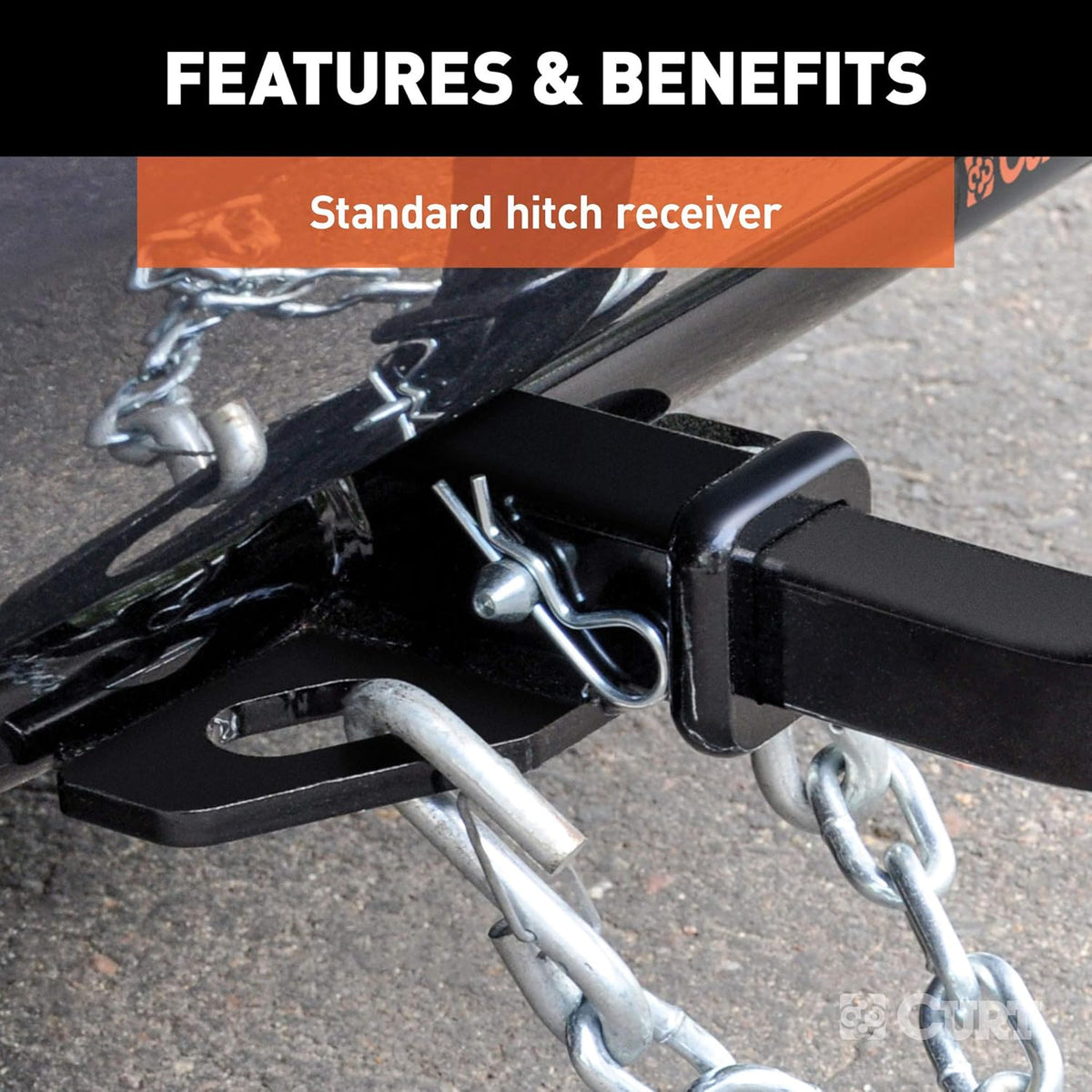 Class 1 Trailer Hitch with Ball Mount, 1-1/4-In Receiver I740