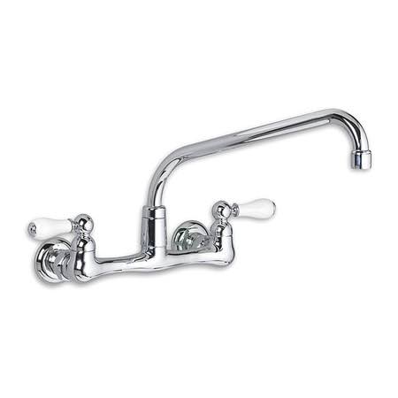 Polished Chrome Wall Mount Kitchen Faucet R557755