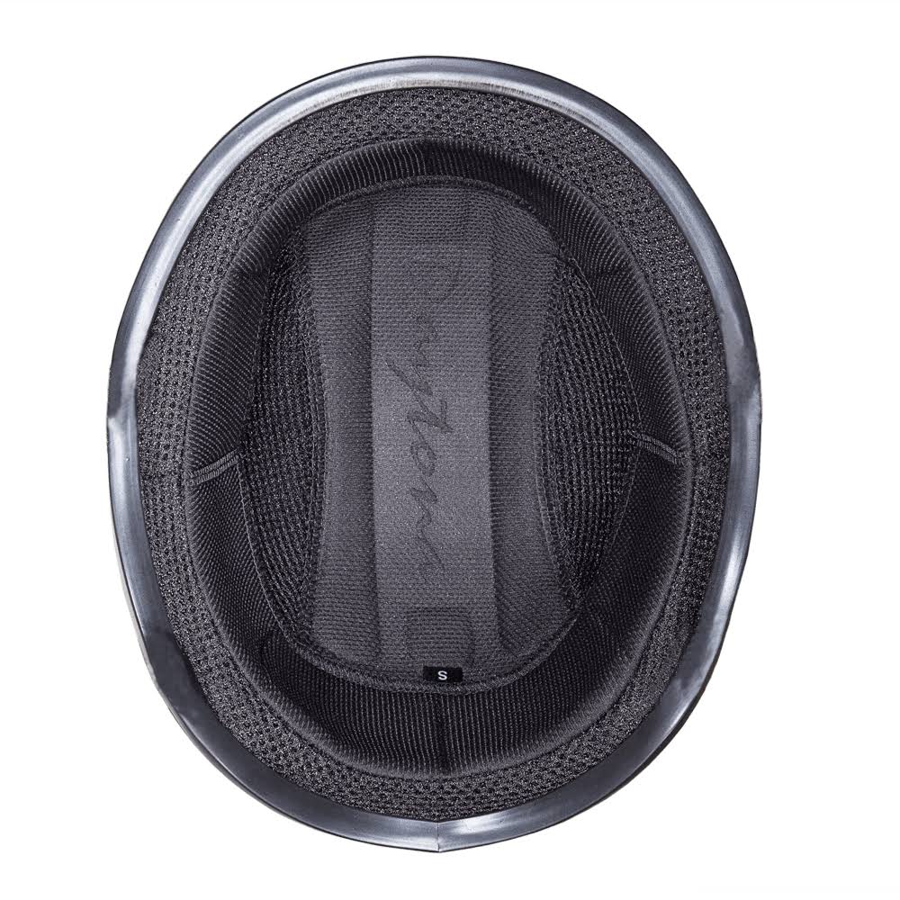 Black Half Face Helmet R6787