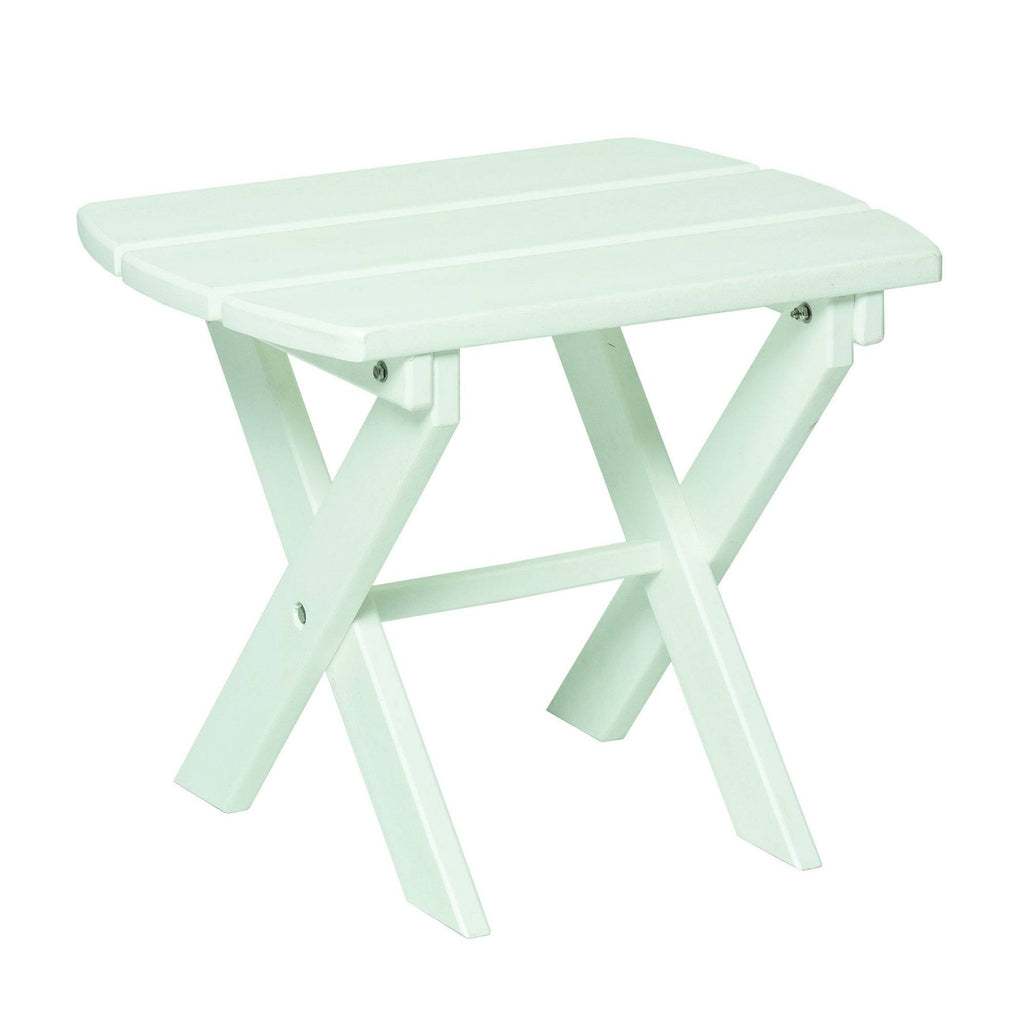 Walnut Poly Lumber Folding End Table X2860