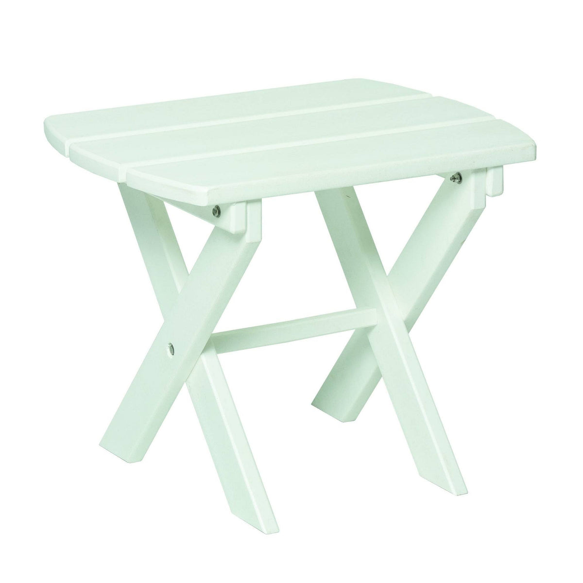 Walnut Poly Lumber Folding End Table X2860
