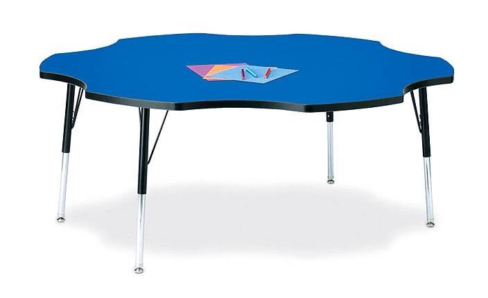 Black Edge Six-Leaf Table H80553