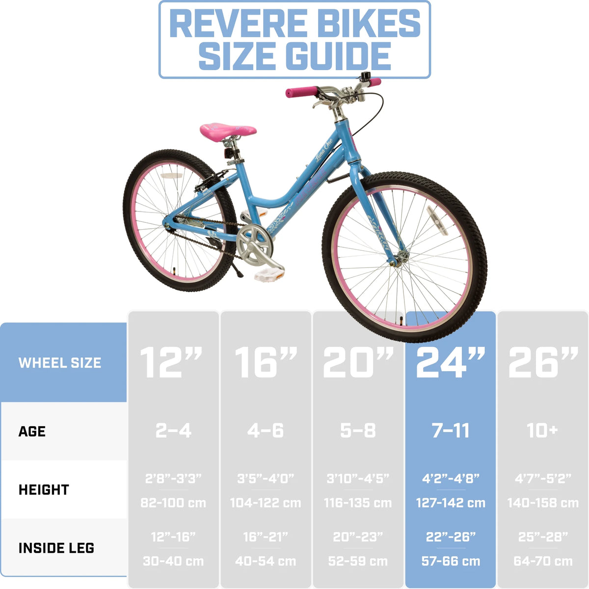 24" Girls Cruiser Bicycle, Lightweight Aluminum Frame W598054