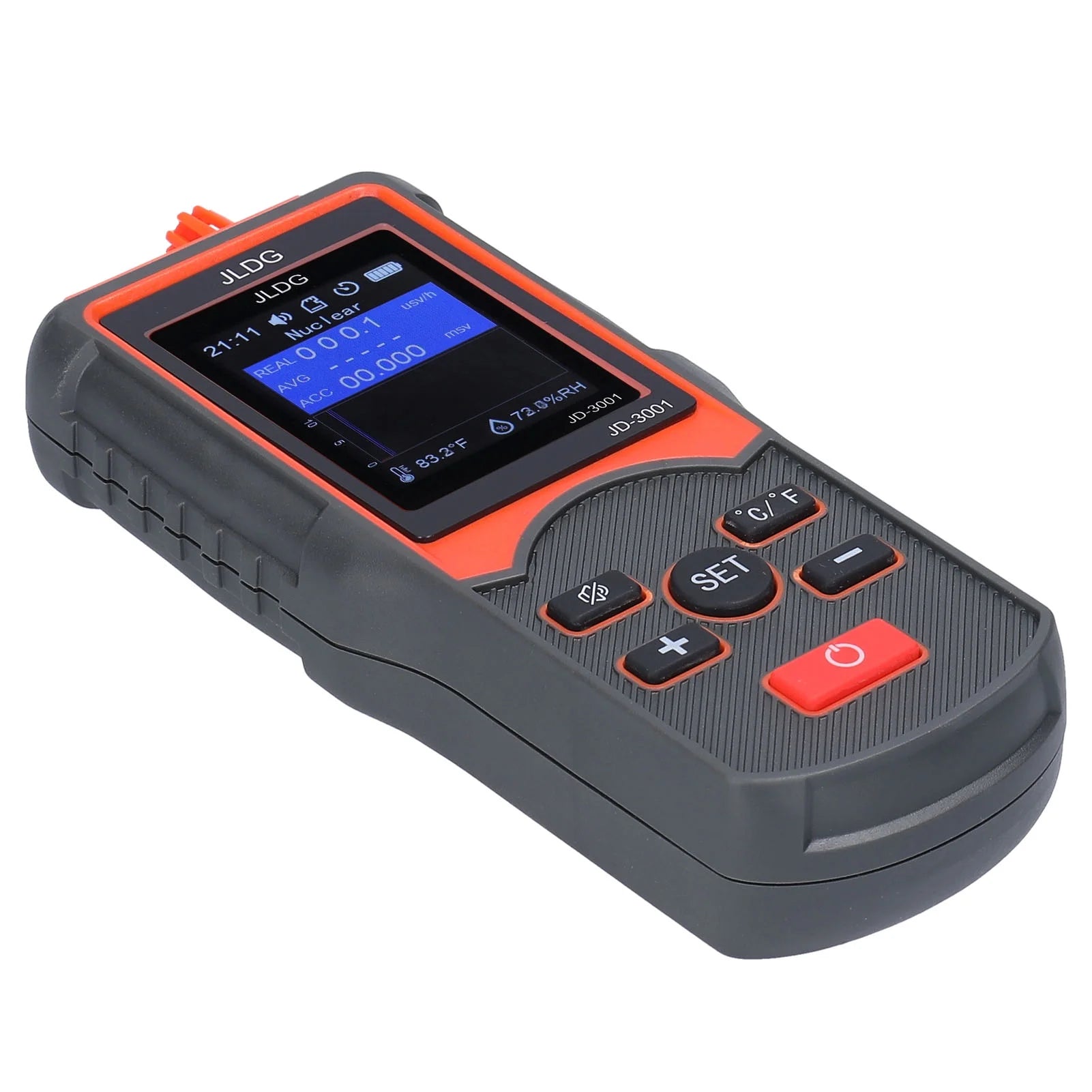 Multifunctional Geiger Counter and Electromagnetic Radiation Detector with Temperature and Humidity Measurement H572