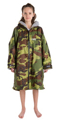 Camo Grey Kids Long Sleeve S702