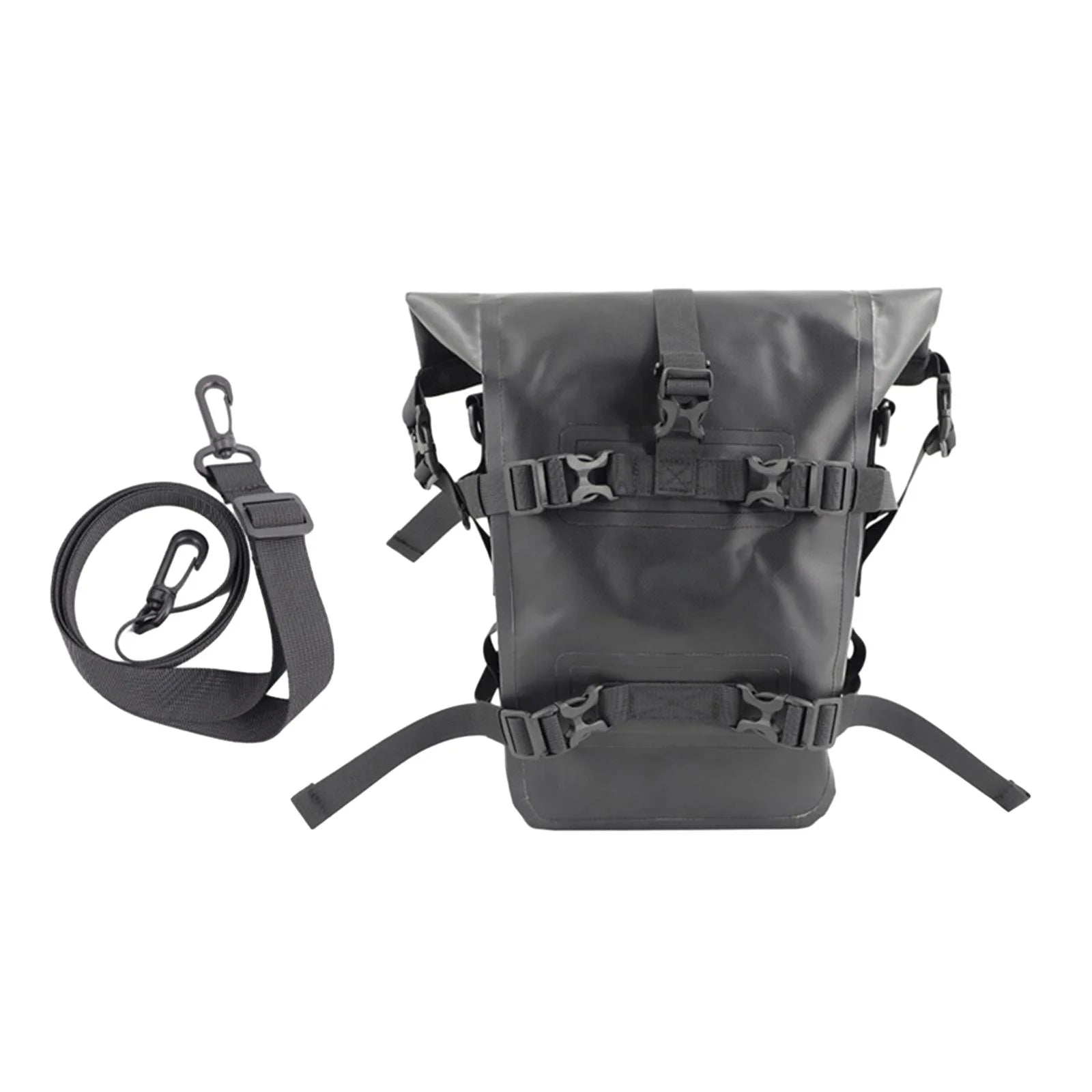 Universal Motorcycle Saddle Bag with Shoulder Strap F344