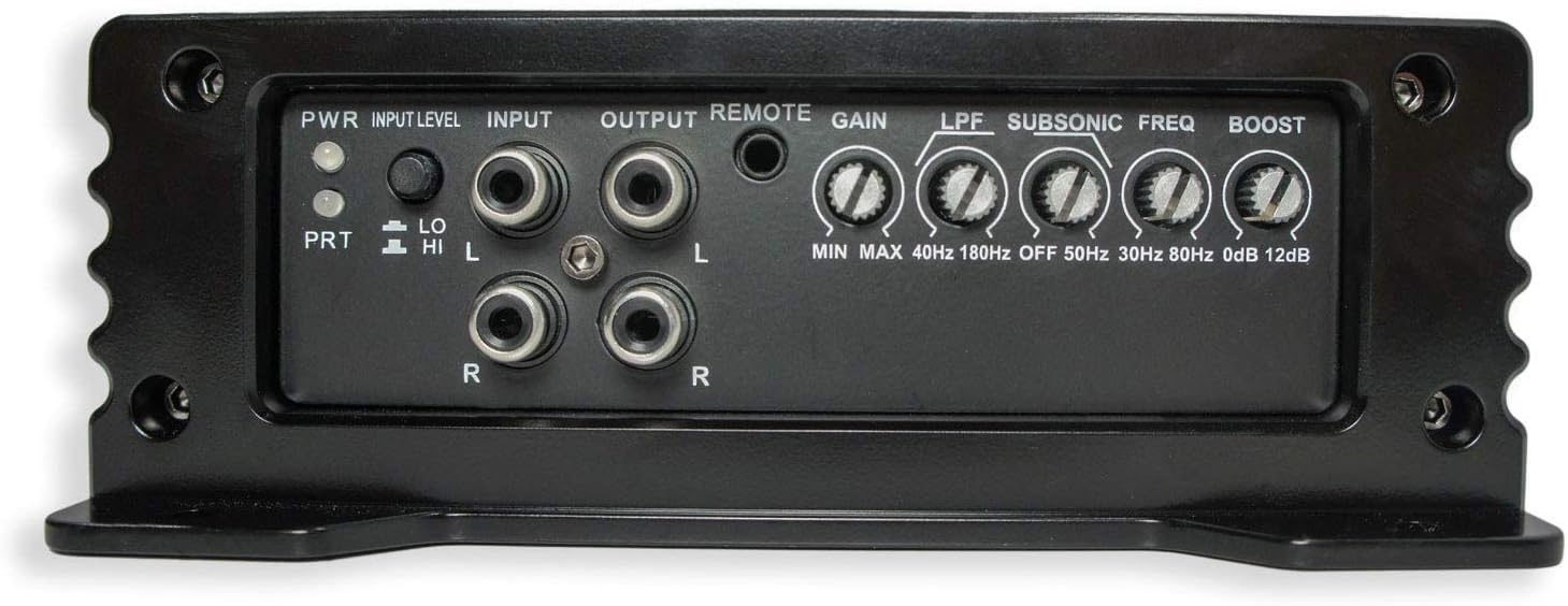 Dual 12 Sub Box Enclosure & Amp Q519772
