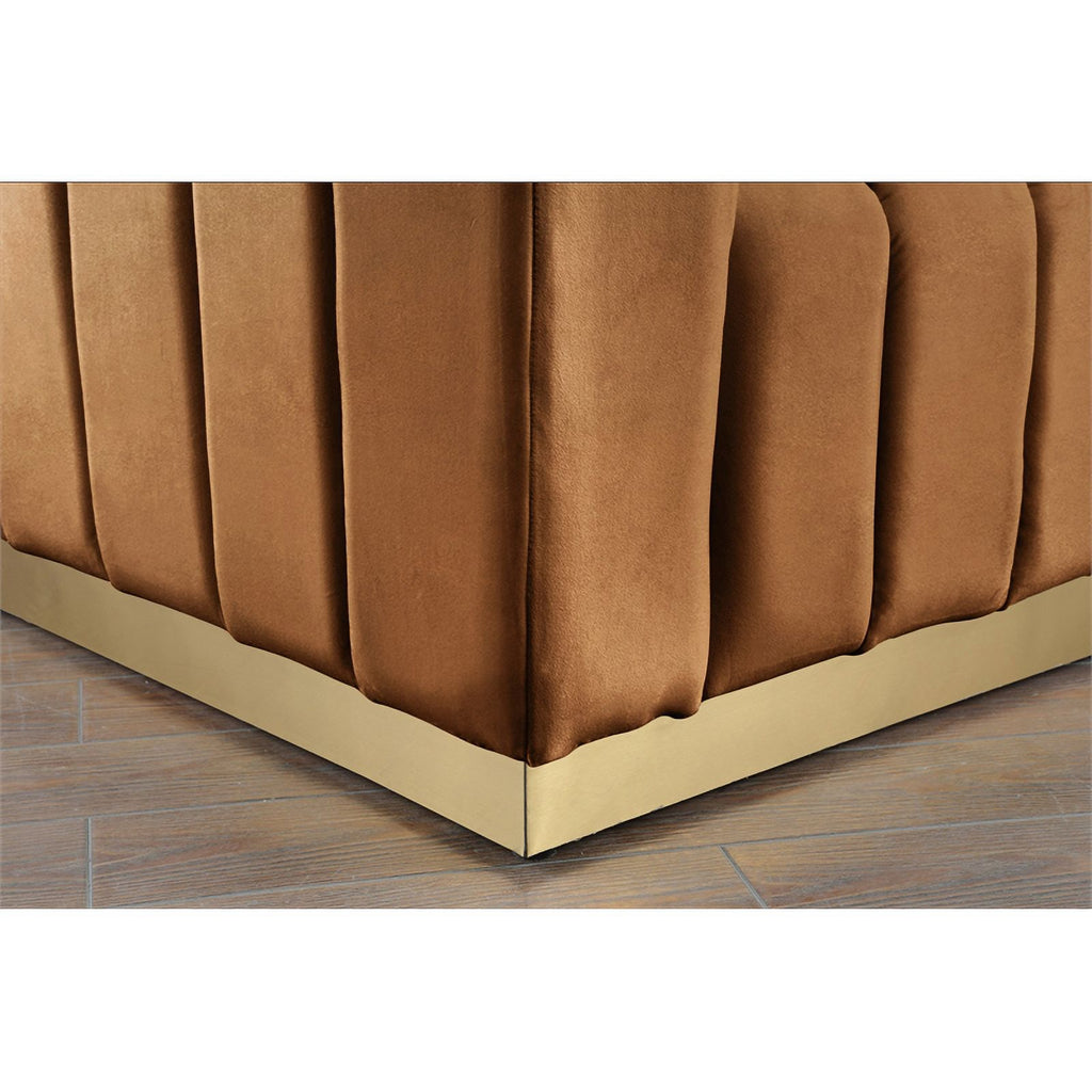 Saddle Velvet Sofa T48453