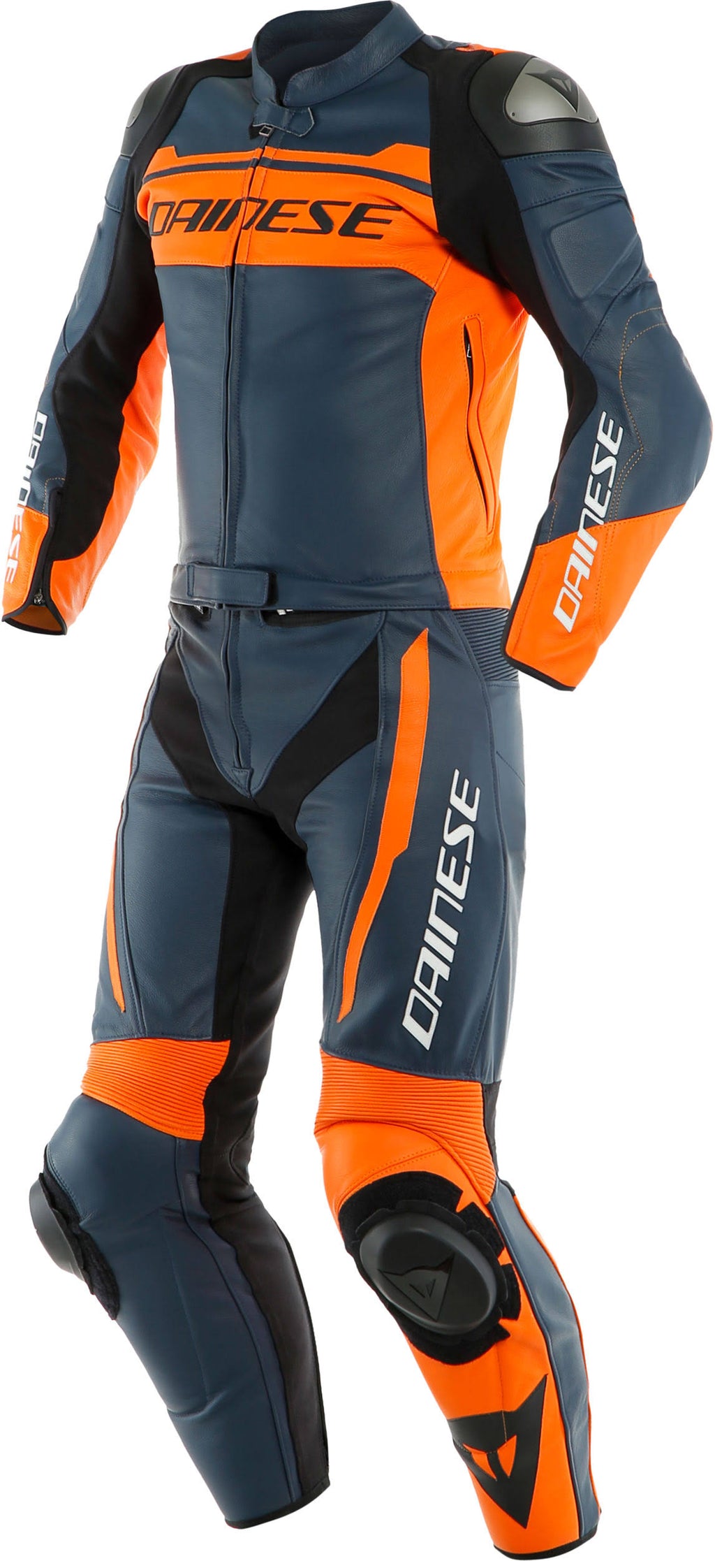 Black Iris-orange 2pcs Leather Suit I790746