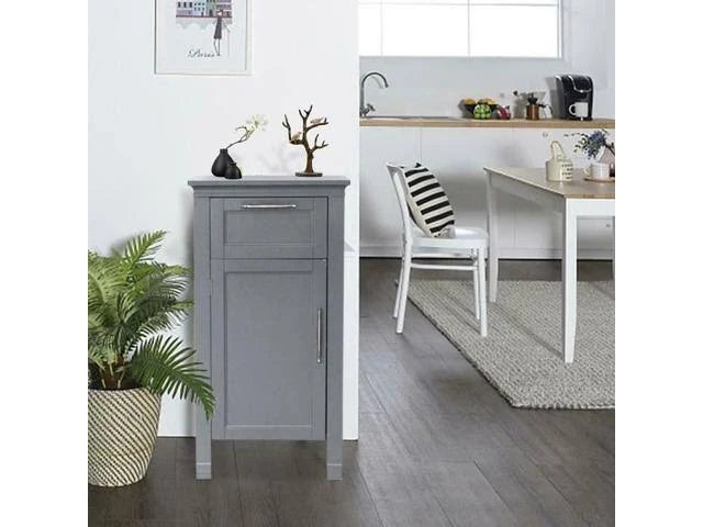 Narrow Bathroom Cabinet with Drawer Storage Shelves K799