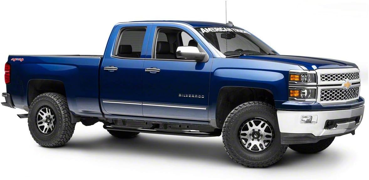 Black Body Mount Side Step Bars Z969733
