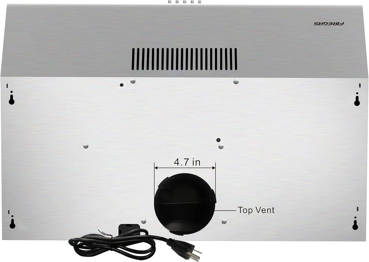 36 Inch Ducted/Ductless Under Cabinet Range Hood with LED Light X50852
