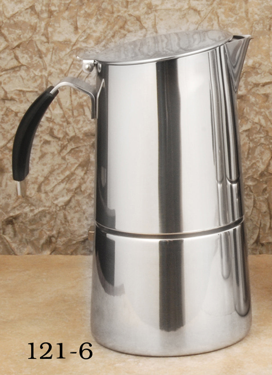 6 Cup Stainless Steel Stove Top Z1538