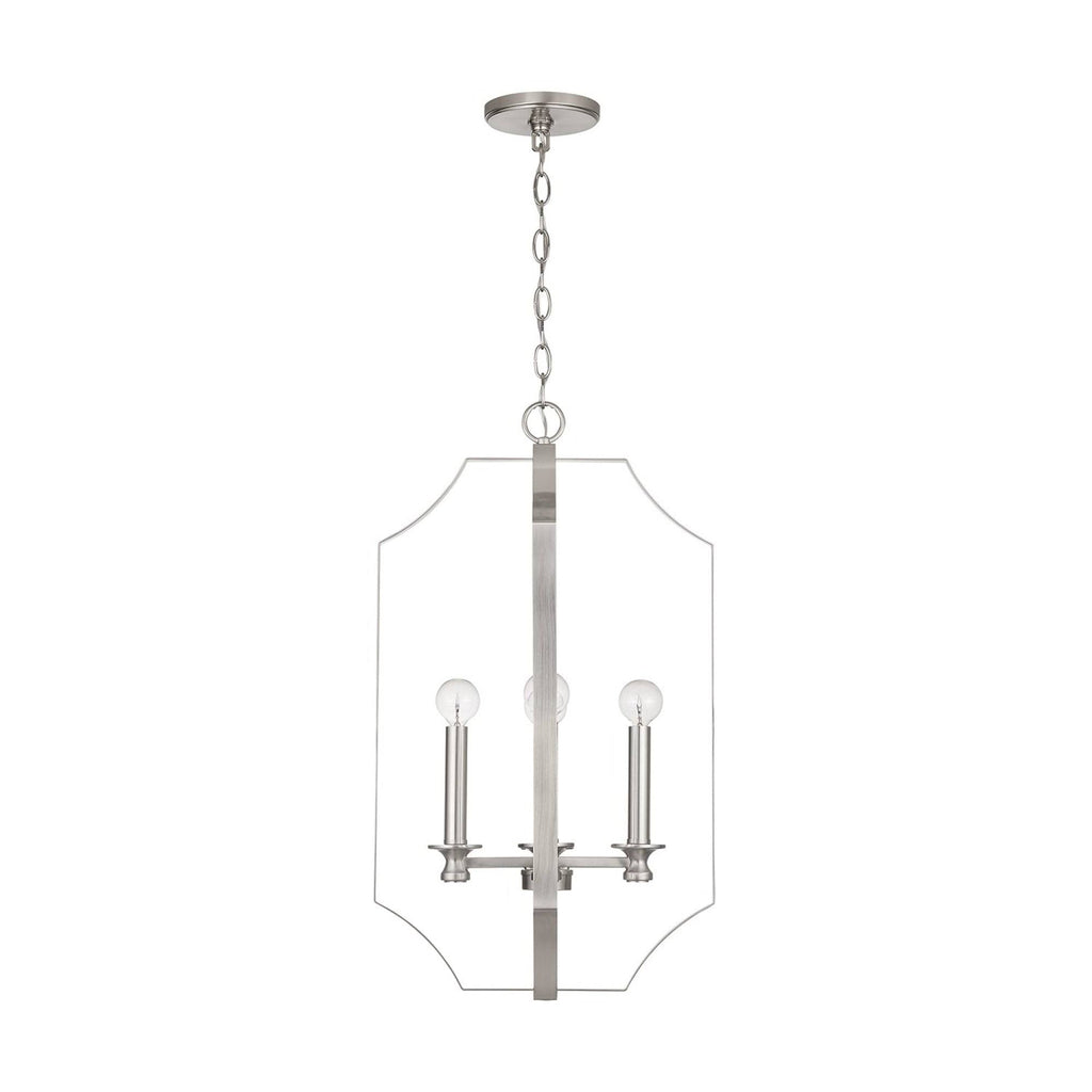 4 Light Foyer Brushed Nickel D16460