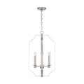 4 Light Foyer Brushed Nickel D16460