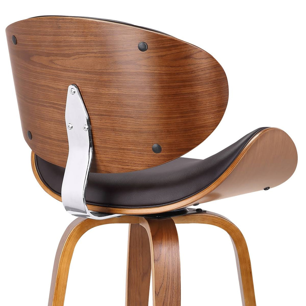 Brown Swivel Counter Stool R468753