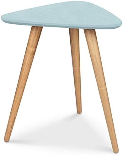 Triangle Solid Wood Side Table 19.6 x 18.3 x 21.6 in P250312