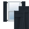 Starless Night Blue PVC Board and Batten Shutters (Per Pair) L637725