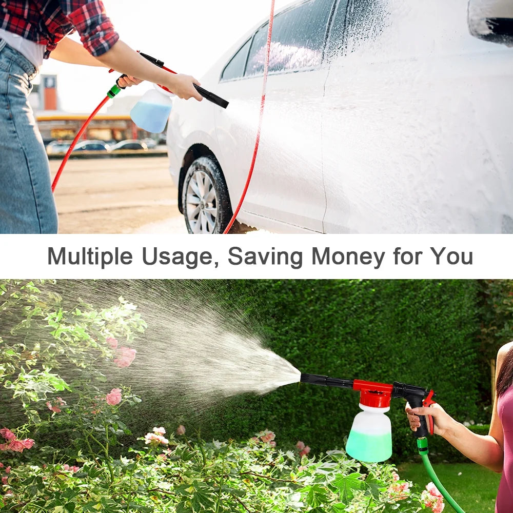 Adjustable Dial Foam Sprayer with 1 Liter Bottle X457659