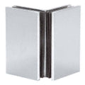 Satin Chrome Glass-to-Glass Bracket X797312