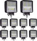 4inch 126W Square LED Work Light, Spot & Flood Light, Waterproof (10 Pack) K161298