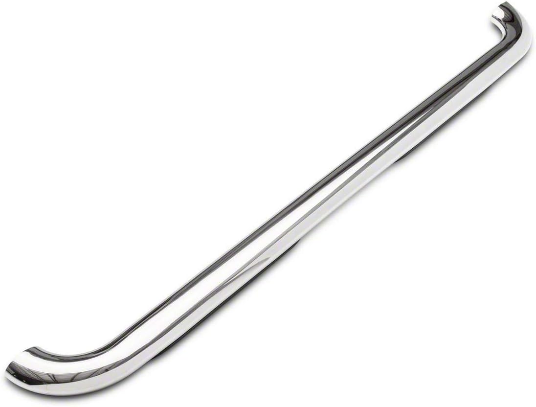 4-Inch Oval Bent End Side Step Bars Stainless Steel H913935