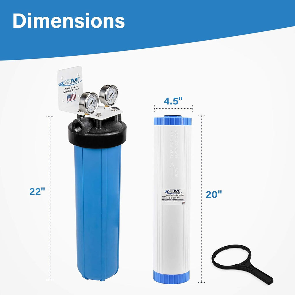 Anti-Scale Filter System with 4.5x20 Filter Q235572