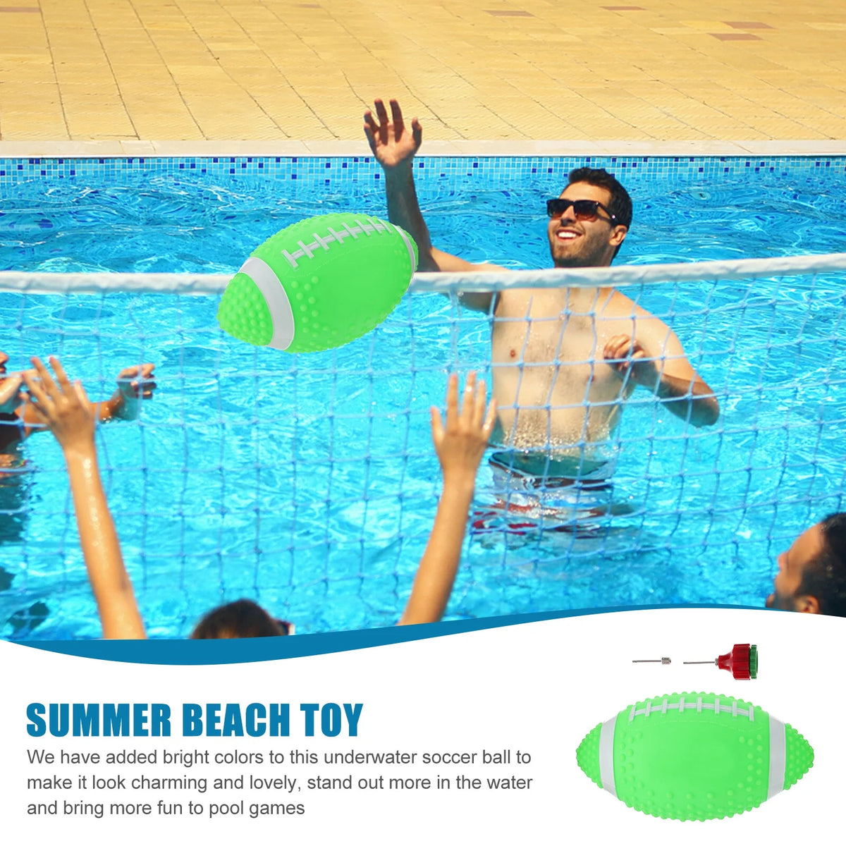 Pool Ball Rugby Underwater Swimming Toy K74714