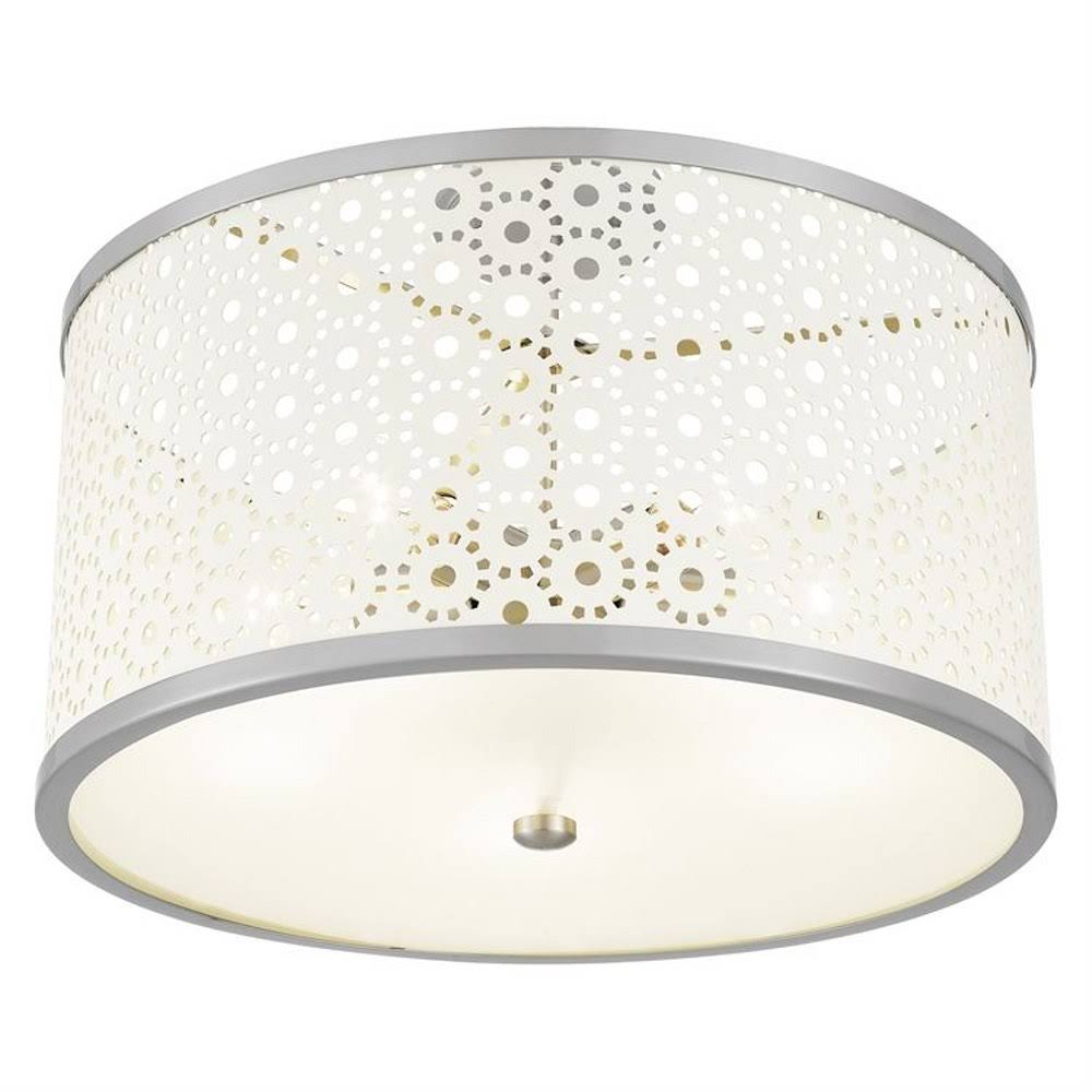 Medium Gold Semi-Flush Mount Light I86867